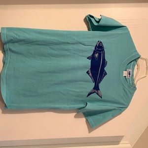 Authentic menemsha blues turquoise t shirt